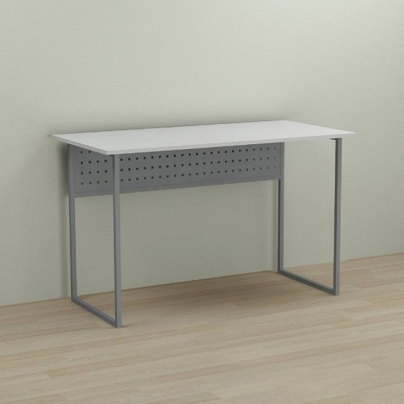 Письмовий стіл Ferrum-decor Майк 75x120x60 сірий ДСП Біле 16мм (FRD-101777) Письмовий стіл Ferrum-decor Майк 75x120x60 сірий ДСП Біле 16мм (FRD-101777)