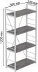 Етажерка 4/60 Ferrum-decor Серії Конект 120x60x28 білий ДСП Бетон 16мм (FRD-105528) Етажерка 4/60 Ferrum-decor Серії Конект 120x60x28 білий ДСП Бетон 16мм (FRD-105528)