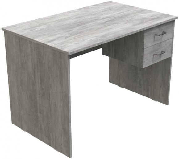 Стіл комп'ютерний Вінсент Ferrum-decor 750x1100x700 ДСП Бетон 16 мм (FRD-104811)
