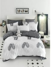 Постільна білизна Home Perfect Ranforce Jolly білий євро 200х220 см Постільна білизна Home Perfect Ranforce Jolly білий євро 200х220 см