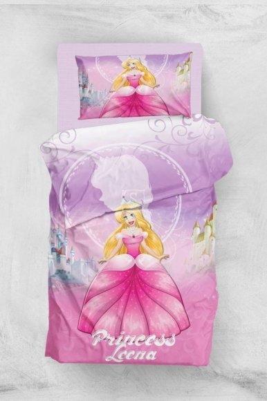 Постільна білизна 3D Micro Satin Leena Lila 160x220 см