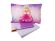 Постільна білизна 3D Micro Satin Leena Lila 160x220 см