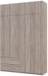 Шафа для одягу Doros Лукас Дуб Сонома 160х50х240 (DRS-011619)
