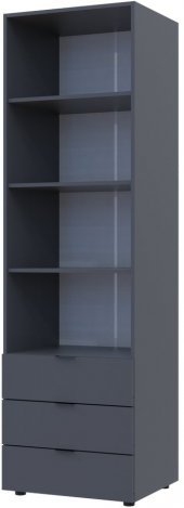 Пенал для одягу Doros Гелар Графіт 3Ш 60х49.5х203.4 DRS-011757 (41516132)
