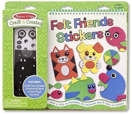 Набор войлочных наклеек Друзья Melissa & Doug MD5060
