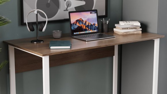 Комп'ютерний стіл Ferrum-decor Раян 76x100x60 чорний ДСП Сосна Кембра 32мм (FRD-103680)