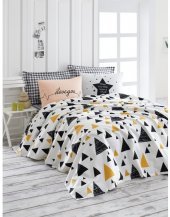 Покривало піке Home Perfect Golden star жовтий 160х235 см svt-2000022271370