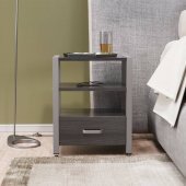 Тумба універсальна Ferrum-decor Вів'єн 1/1 50x41x40 сірий ДСП Сосна Кембра 16мм (FRD-104155)
