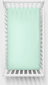 Простирадло на резинці 140х70 см Mint lullalove-0829