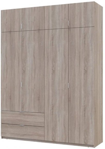 Шафа для одягу Doros Лукас Дуб Сонома 180х50х240 (DRS-011620)