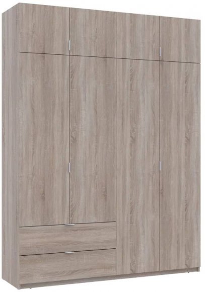 Шафа для одягу Doros Лукас Дуб Сонома 180х50х240 (DRS-011620)