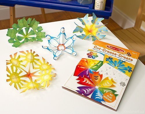 Набор для творчества Создай бумажные снежинки Melissa & Doug MD4230 Набор для творчества Создай бумажные снежинки Melissa & Doug MD4230
