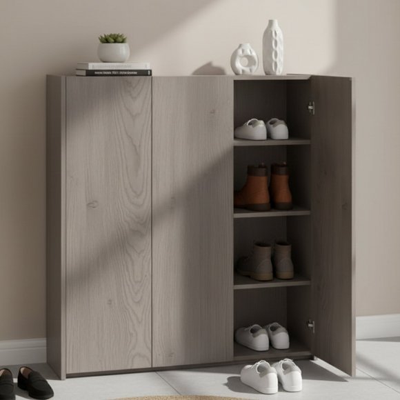 Тумба для взуття Doros Кассель Канноло 3 ДСП 97х40х110 (DRS-011822) Тумба для взуття Doros Кассель Канноло 3 ДСП 97х40х110 (DRS-011822)
