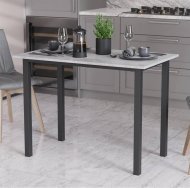Стіл універсальний Knap Ferrum-decor 750x1000x600 Чорний метал ДСП Бетон 16 мм (FRD-106344)