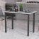 Стіл універсальний Knap Ferrum-decor 750x1000x600 Чорний метал ДСП Бетон 16 мм (FRD-106344) Стіл універсальний Knap Ferrum-decor 750x1000x600 Чорний метал ДСП Бетон 16 мм (FRD-106344)