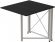 Стіл-книга трансформер Оріон 1 Ferrum-decor 750x810x730 Білий метал ДСП Сосна Кембра 16 мм (FRD-104606)