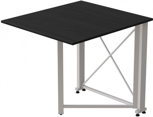 Стіл-книга трансформер Оріон 1 Ferrum-decor 750x810x730 Білий метал ДСП Сосна Кембра 16 мм (FRD-104606)