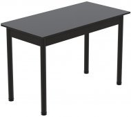 Стіл кухонний Ferrum-decor Беніта 75x120x80 Чорний ДСП Сосна Кембра 16мм (FRD-105704) Стіл кухонний Ferrum-decor Беніта 75x120x80 Чорний ДСП Сосна Кембра 16мм (FRD-105704)