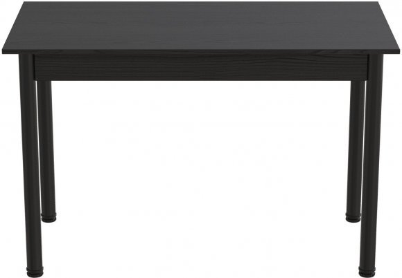 Стіл кухонний Ferrum-decor Беніта 75x120x80 Чорний ДСП Сосна Кембра 16мм (FRD-105704) Стіл кухонний Ferrum-decor Беніта 75x120x80 Чорний ДСП Сосна Кембра 16мм (FRD-105704)