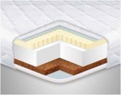 Матрац топер Cocos-Latex трикотаж 95х190х7 см Матрац топер Cocos-Latex трикотаж 95х190х7 см