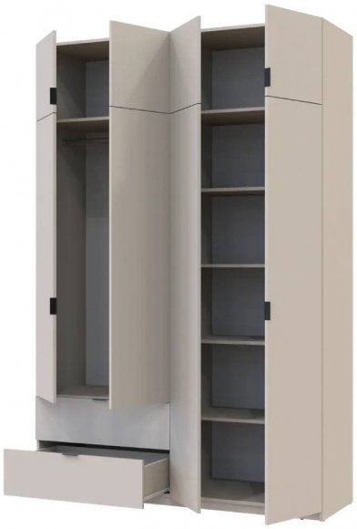 Шафа для одягу Doros Лукас Кашемір 180х50х240 (DRS-011621)