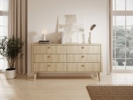 Комод Perfect Home Вікі / Viki 6S/163 з 6 шухлядами Дуб бариста (PFH-091409) Комод Perfect Home Вікі / Viki 6S/163 з 6 шухлядами Дуб бариста (PFH-091409)