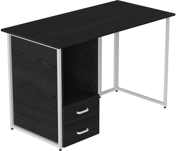 Комп'ютерний стіл Ferrum-decor Отто 75x120x60 білий ДСП Сосна Кембра 32мм (FRD-101030) Комп'ютерний стіл Ferrum-decor Отто 75x120x60 білий ДСП Сосна Кембра 32мм (FRD-101030)