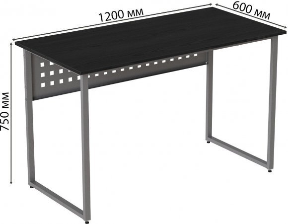 Комп'ютерний стіл Ferrum-decor Майк 75x120x60 сірий ДСП Сосна Кембра 16мм (FRD-101781) Комп'ютерний стіл Ferrum-decor Майк 75x120x60 сірий ДСП Сосна Кембра 16мм (FRD-101781)