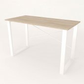 Письмовий стіл Ferrum-decor Драйв 750x1000x600 Білий метал ДСП Дуб Сонома 16 мм (FRD-103104) Письмовий стіл Ferrum-decor Драйв 750x1000x600 Білий метал ДСП Дуб Сонома 16 мм (FRD-103104)