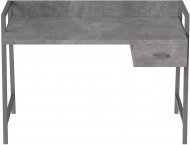Письмовий стіл Ferrum-decor Комфорт 750x1200x600 Сірий метал ДСП Бетон 32 мм (FRD-103456)