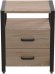 Тумба універсальна Ferrum-decor Вів'єн 2/2 50x41x40 чорний ДСП Дуб Сан-Марино 16мм (FRD-104157) Тумба універсальна Ferrum-decor Вів'єн 2/2 50x41x40 чорний ДСП Дуб Сан-Марино 16мм (FRD-104157)