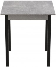 Стіл кухонний Ferrum-decor Агата 75x90x90 Чорний ДСП Бетон 16мм (FRD-105563) Стіл кухонний Ferrum-decor Агата 75x90x90 Чорний ДСП Бетон 16мм (FRD-105563)
