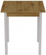 Стіл кухонний Ferrum-decor Дієго 75x70x70 Білий ДСП Дуб Артизан 16мм (FRD-105705) Стіл кухонний Ferrum-decor Дієго 75x70x70 Білий ДСП Дуб Артизан 16мм (FRD-105705)