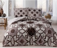 Постільна білизна сатин Loretto kahve v01 кава євро svt-2000022297172