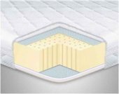 Матрац топер Latex х3 трикотаж 85х190х5 см