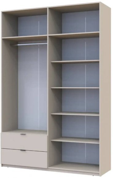 Шафа для одягу Doros Лукас Кашемір 160х50х240 (DRS-011622) Шафа для одягу Doros Лукас Кашемір 160х50х240 (DRS-011622)