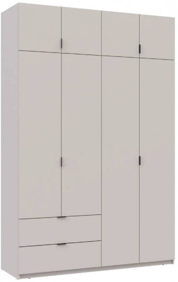 Шафа для одягу Doros Лукас Кашемір 160х50х240 (DRS-011622) Шафа для одягу Doros Лукас Кашемір 160х50х240 (DRS-011622)