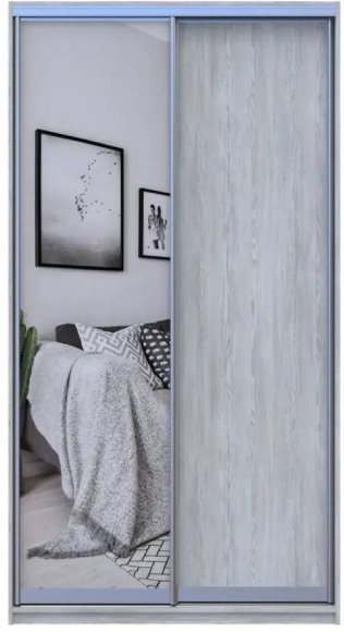 Шафа- купе Doros Сити Лайт Сосна Натті 1 ДСП / 1 зеркало 120х45х225 (DRS-011956) Шафа- купе Doros Сити Лайт Сосна Натті 1 ДСП / 1 зеркало 120х45х225 (DRS-011956)