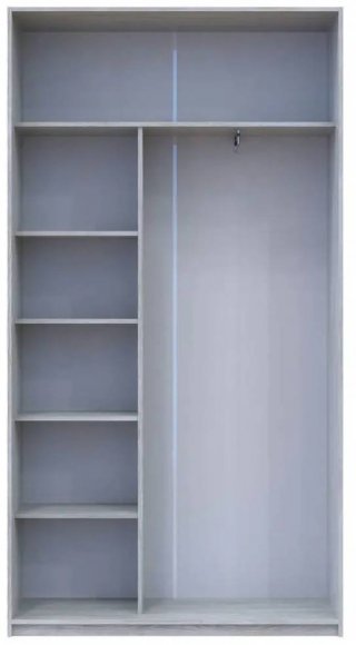 Шафа- купе Doros Сити Лайт Сосна Натті 1 ДСП / 1 зеркало 120х45х225 (DRS-011956) Шафа- купе Doros Сити Лайт Сосна Натті 1 ДСП / 1 зеркало 120х45х225 (DRS-011956)