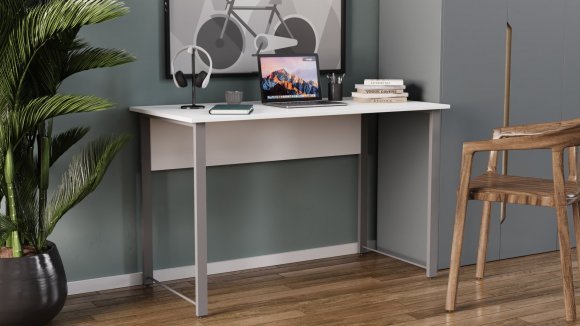 Комп'ютерний стіл Ferrum-decor Раян 75x120x60 чорний ДСП Дуб Сан-Марино 16мм (FRD-103684)