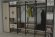 Шафа Гардероб Уні секція 3 серії Конект Ferrum-decor 220x60x50см Чорний метал ДСП Дуб Сонома 32 мм (FRD-104525)