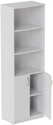 Шафа Анжело Ferrum-decor на 5 полиць з 2 дверима 1900x600x380 ДСП Біле 16 мм (FRD-104995)