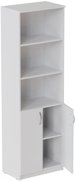 Шафа Анжело Ferrum-decor на 5 полиць з 2 дверима 1900x600x380 ДСП Біле 16 мм (FRD-104995) Шафа Анжело Ferrum-decor на 5 полиць з 2 дверима 1900x600x380 ДСП Біле 16 мм (FRD-104995)