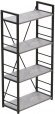 Етажерка 4/60 Ferrum-decor Серії Конект 120x60x28 чорний ДСП Бетон 16мм (FRD-105552) Етажерка 4/60 Ferrum-decor Серії Конект 120x60x28 чорний ДСП Бетон 16мм (FRD-105552)