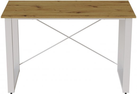 Письмовий стіл Ferrum-decor Драйв 750x1000x600 Білий метал ДСП Дуб Артизан 16 мм (FRD-103106) Письмовий стіл Ferrum-decor Драйв 750x1000x600 Білий метал ДСП Дуб Артизан 16 мм (FRD-103106)