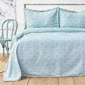 Покривало з наволочками Alora mint ментоловий 220х230 см svt-2000022298513
