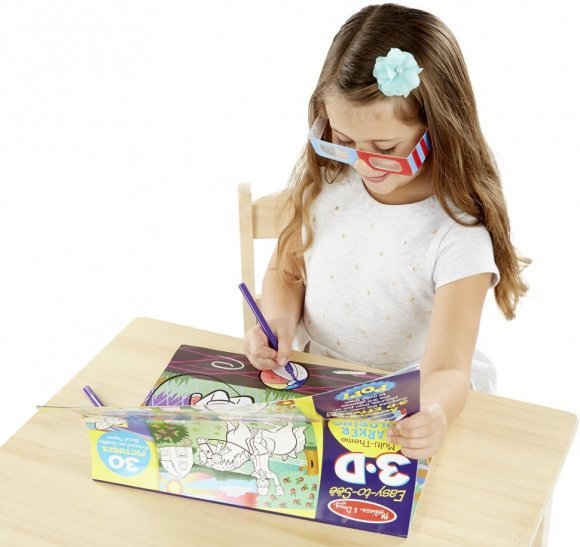 Раскраска 3D по точкам для девочек Melissa & Doug MD9963