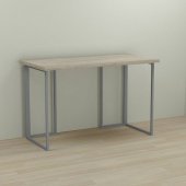 Письмовий стіл Ferrum-decor Ханна 76x120x60 сірий ДСП Дуб Сонома 32мм (FRD-101407)