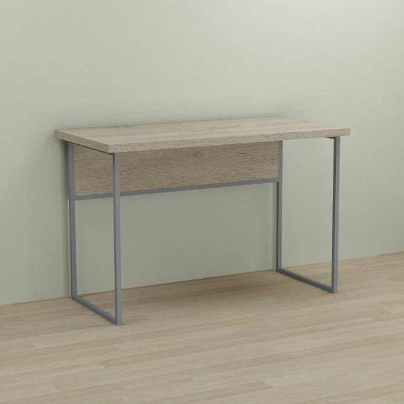 Письмовий стіл Ferrum-decor Коді 76x100x60 сірий ДСП Дуб Сонома 32мм (FRD-101657)