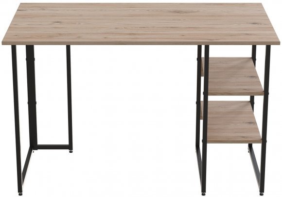Комп'ютерний стіл Ferrum-decor Кевін 75x140x60 чорний ДСП Дуб Сан-Марино 16мм (FRD-103812) Комп'ютерний стіл Ferrum-decor Кевін 75x140x60 чорний ДСП Дуб Сан-Марино 16мм (FRD-103812)
